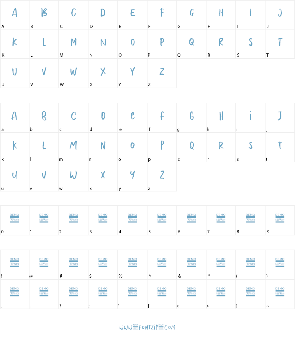 Moolrys Font Character